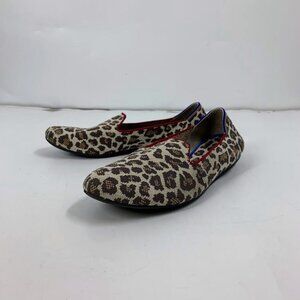 Rothy’s WOmen's Mocha Spot Loafers‎ Round Toe Flat Ballet Knit Size 10.5